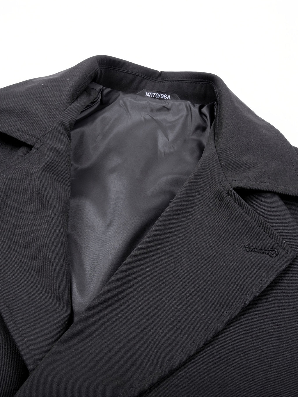 Trench mi-long pour homme, à revers