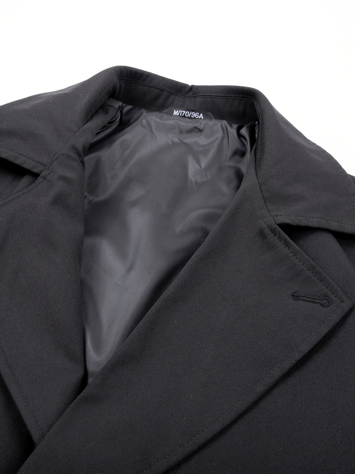 Trench mi-long pour homme, à revers