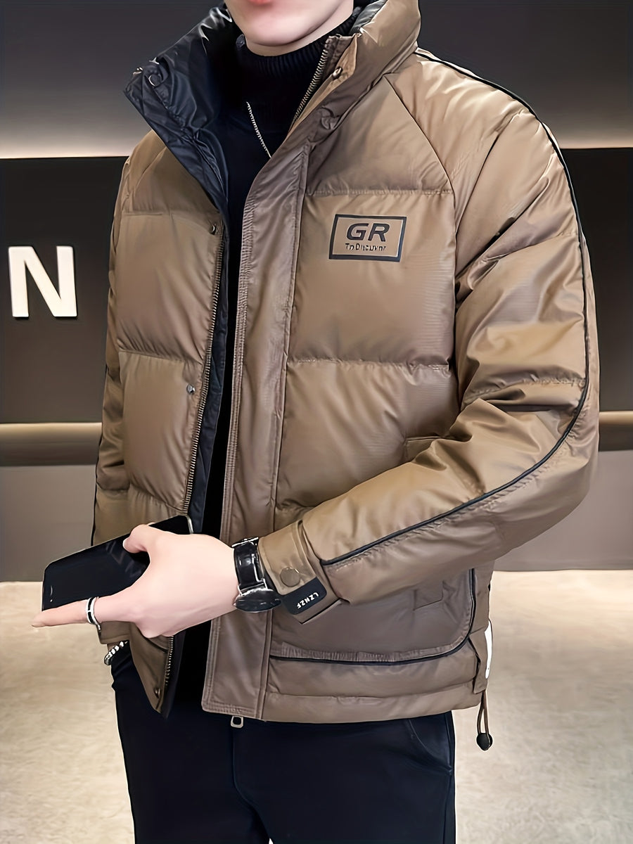 Manteau, à col montant, col montant, détail du vêtement