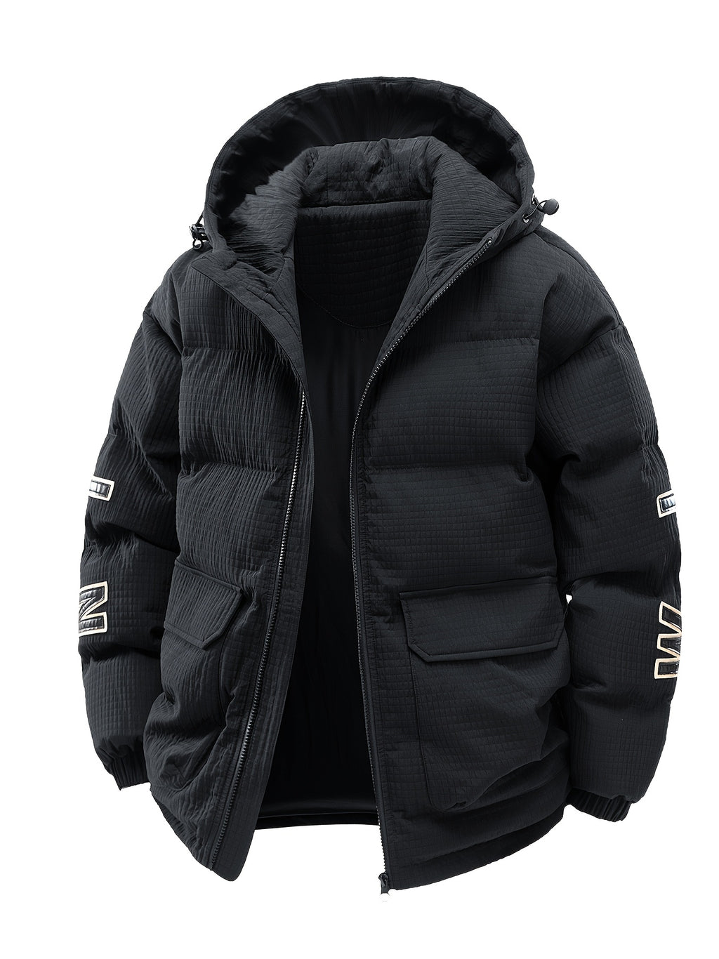 Manteau pour homme, à capuche, 【beige】