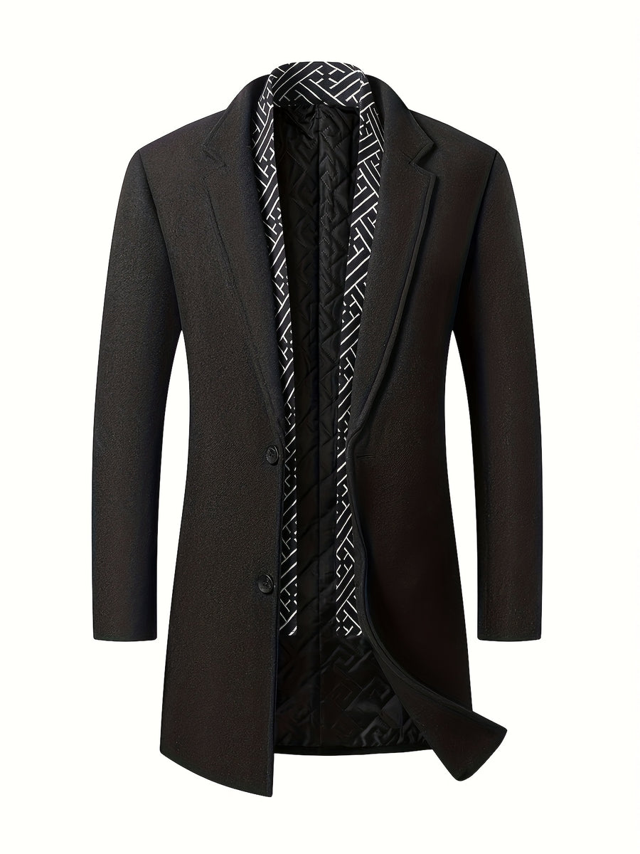 Manteau en laine mi-long, 50 % laine, tweed, photo 10