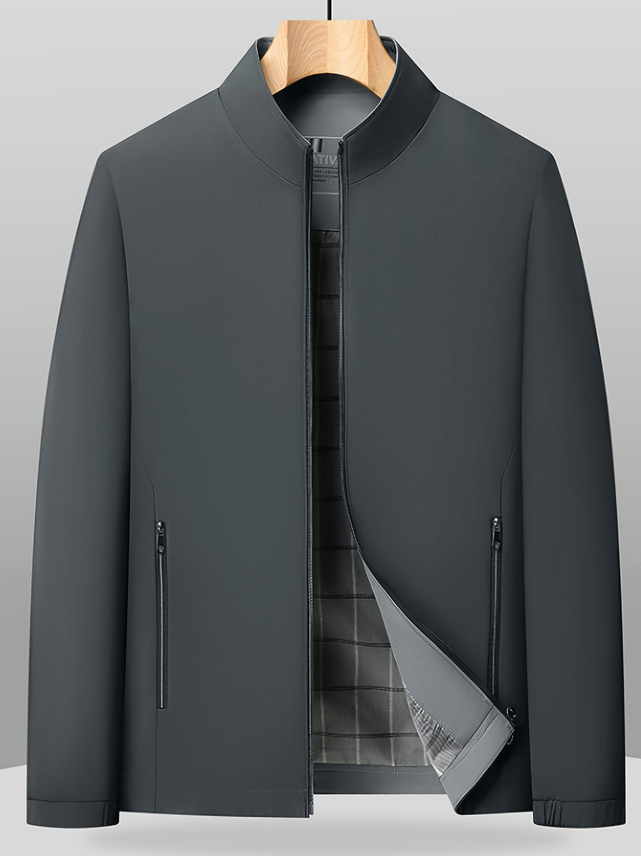 Veste, à col montant, jd1008 xing - 406 noir, photo 5