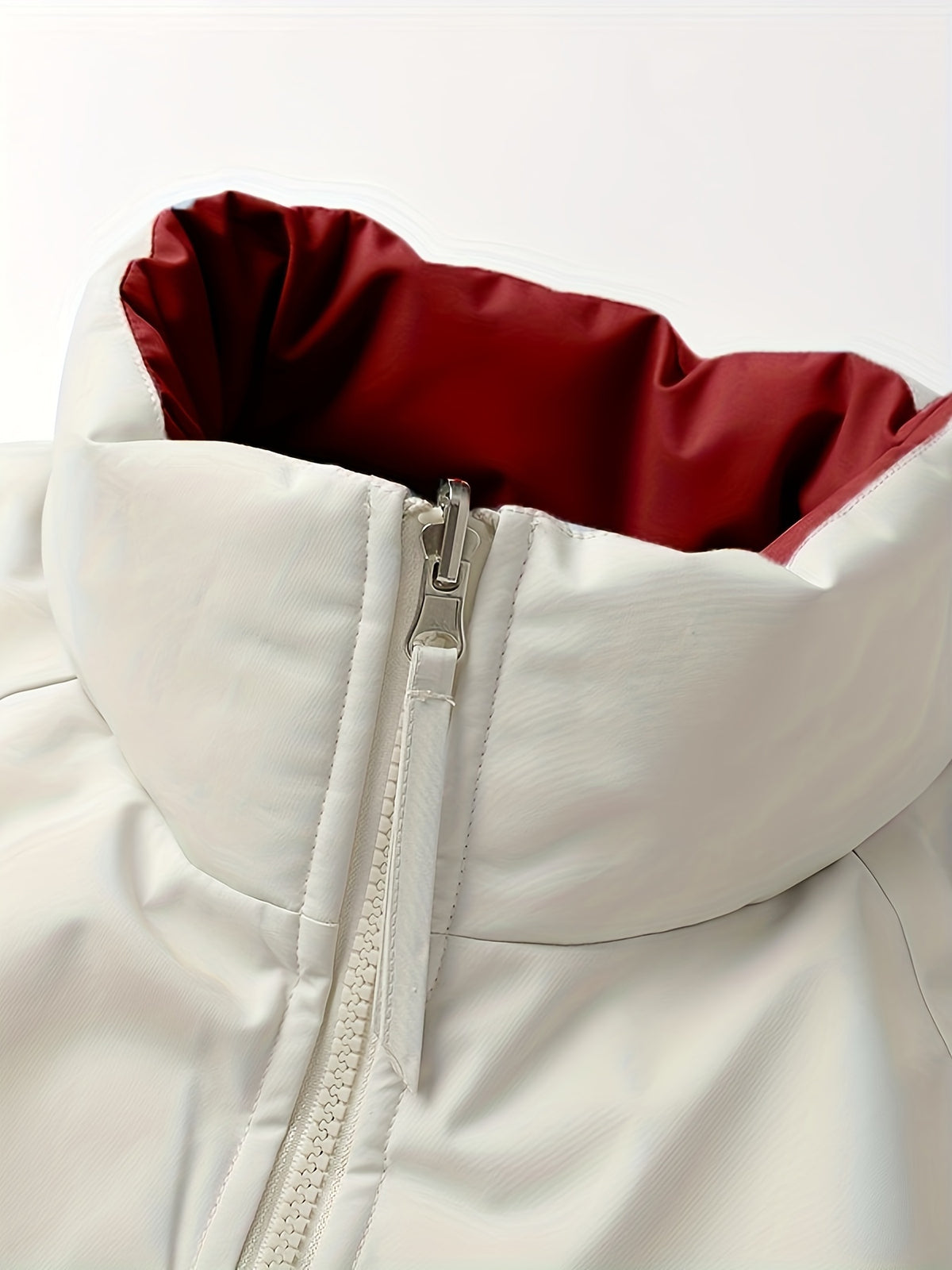 Manteau pour homme, réversible, à col montant