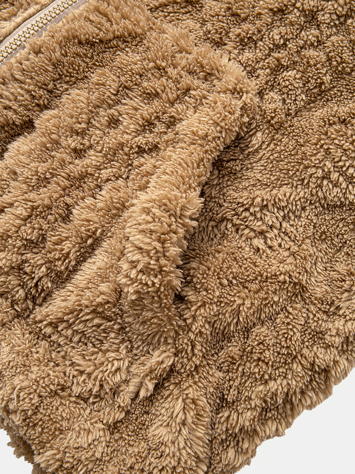 Veste long pour homme, à capuche, chameau