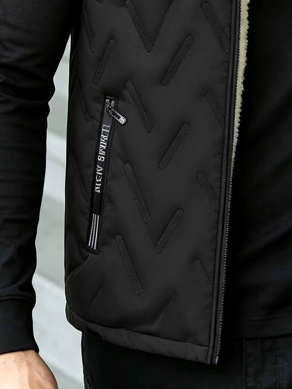 Gilet épais sans manches à capuche doublé, tendance automne/hiver, vêtement d'extérieur chaud, cardigan à capuche zippé à la mode et polyvalent, pour l'extérieur et la randonnée, la course et le fitness, les voyages et le sport, cade, photo 14
