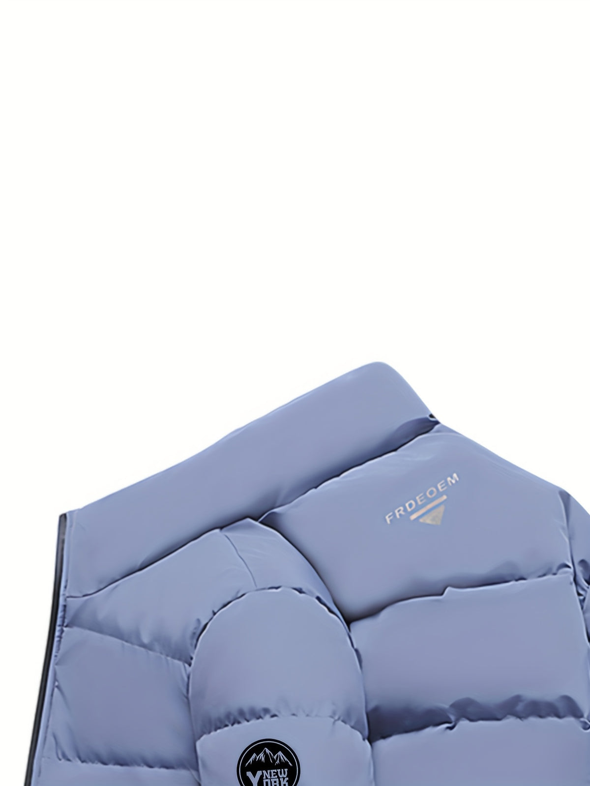Veste matelassée pour homme, coupe-vent, à col montant