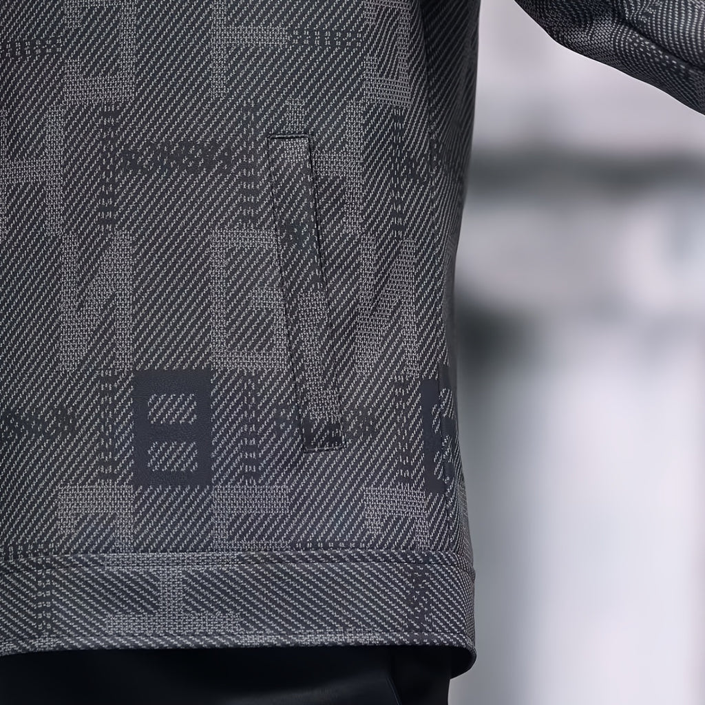 Veste court pour homme, à revers