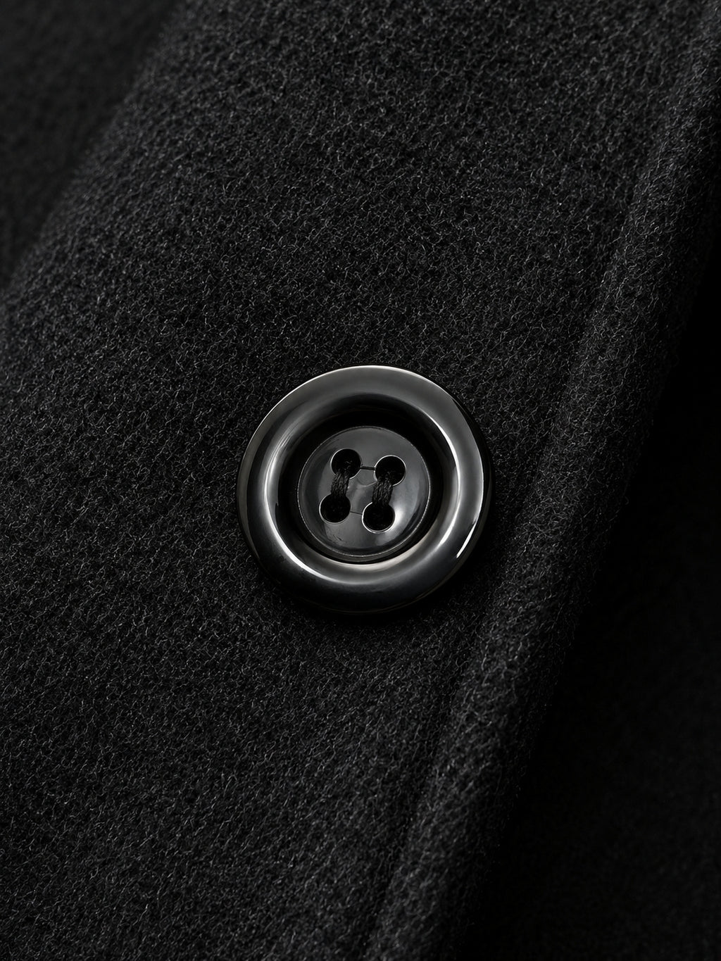 Trench pour homme, à revers, couleur marine