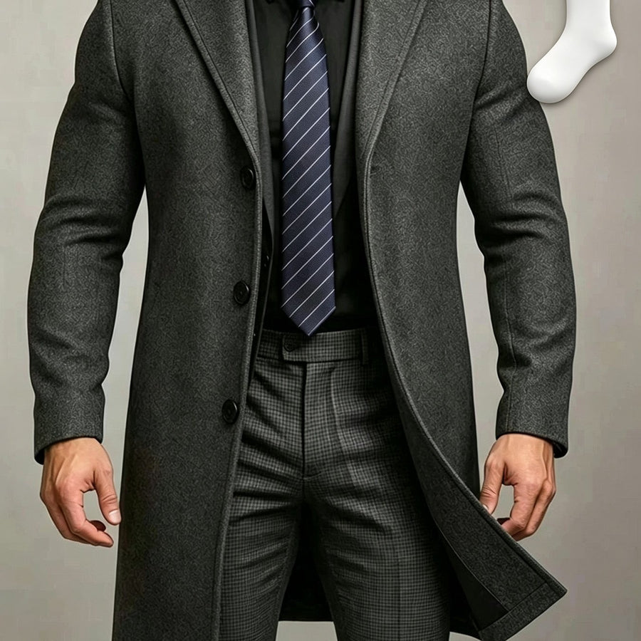 Trench, à revers, vert olive, coloris gris foncé, détail