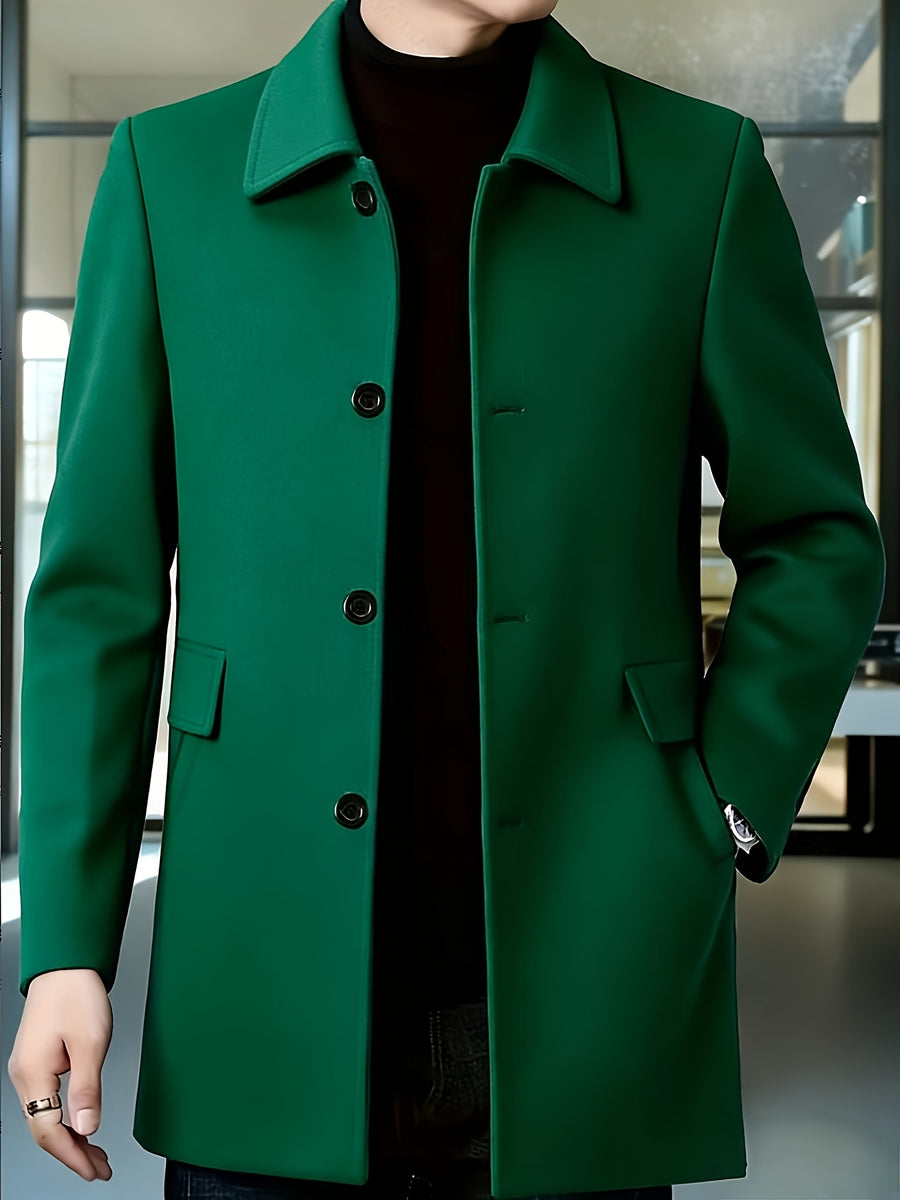 Manteau, à revers, bleu ciel profond, détail du vêtement