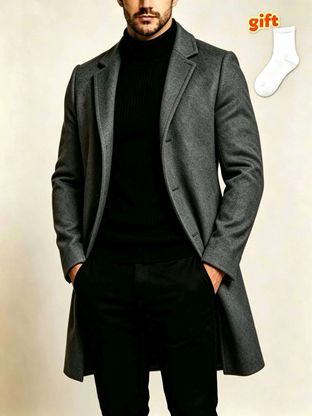 Trench, à revers, modele 11, photo 10