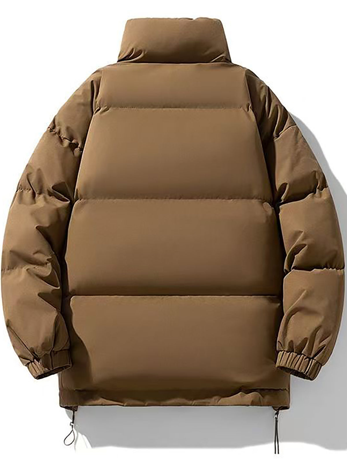 Veste matelassée pour homme, à col montant, vert clair