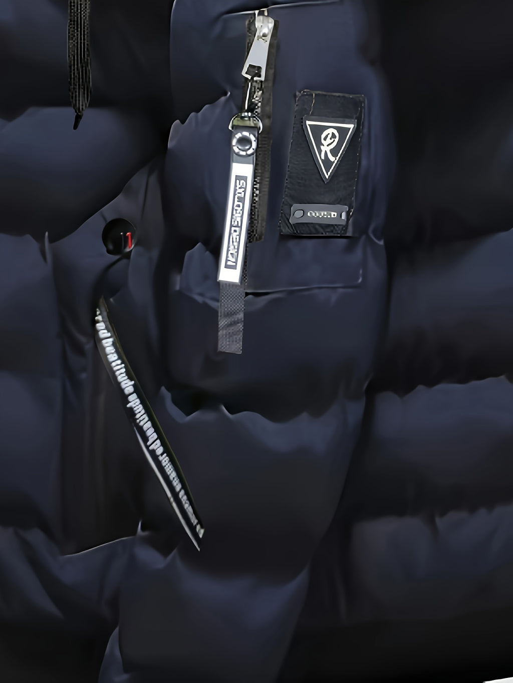 Veste pour homme, grandes tailles, à capuche, bleu marine
