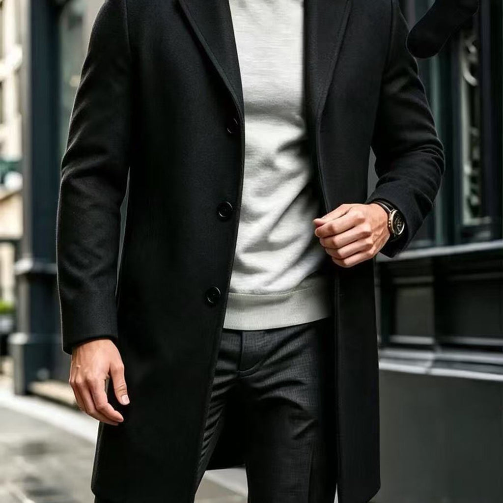 Trench, à revers, modele 12, coloris noir