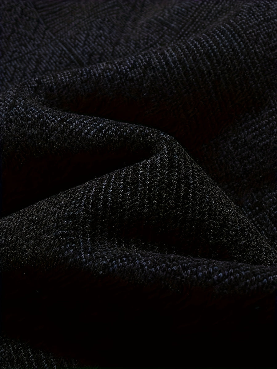 Veste, à col montant, noir bleu, détail du vêtement