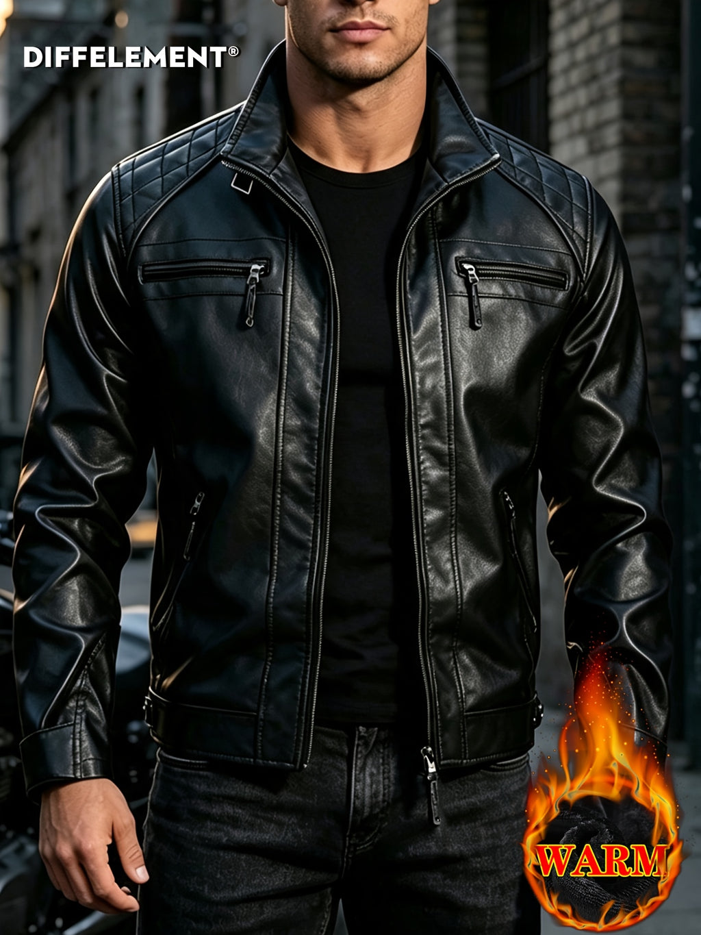 Veste matelassée pour homme, à capuche, modele 2