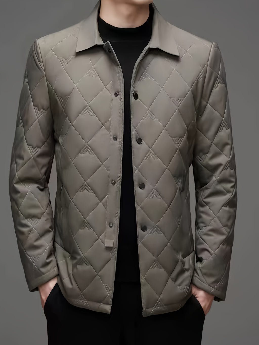 Veste pour homme, à revers, modele 12