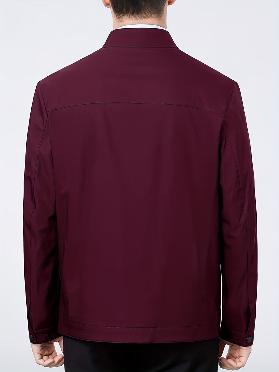 Veste, à revers, gris, photo 14