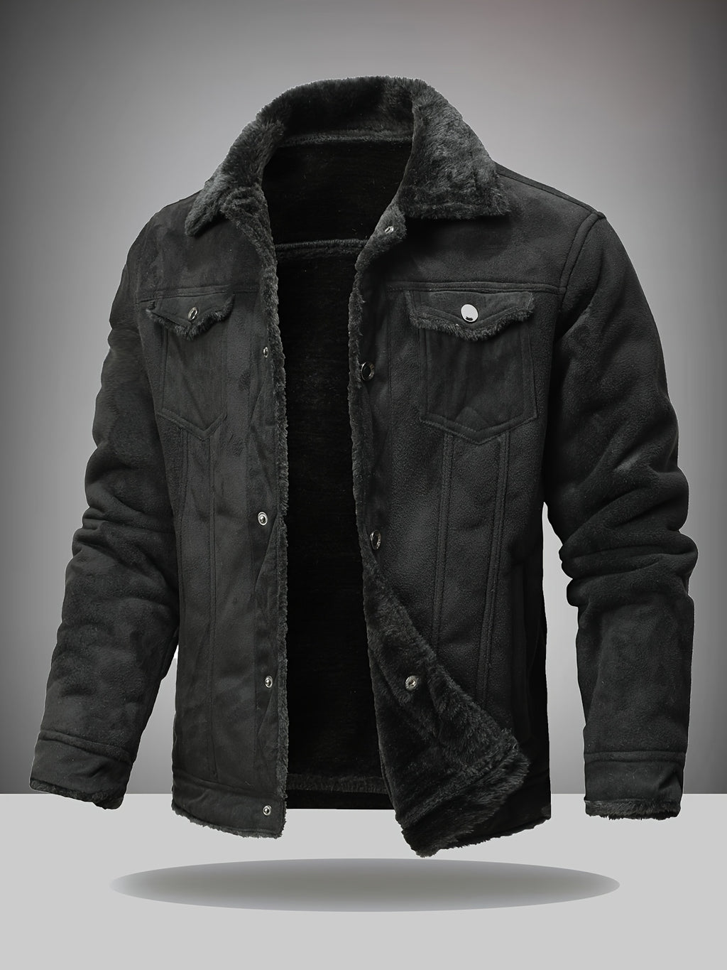 Veste, polaire, à revers, détail du vêtement