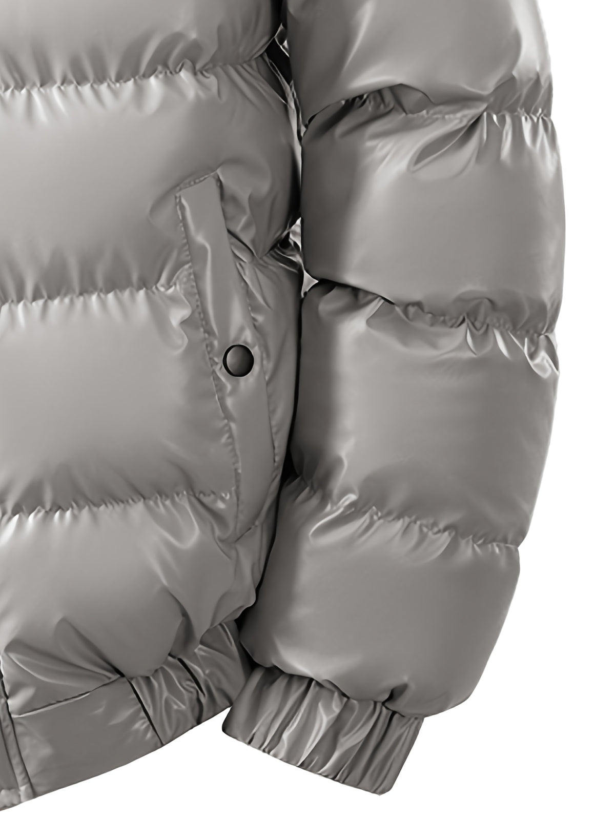 Veste matelassée pour homme, coupe-vent, à capuche, modele 4