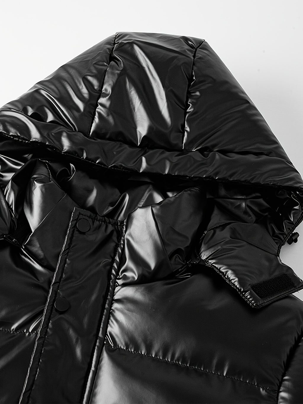 Veste matelassée pour homme, coupe-vent, à capuche, modele 4