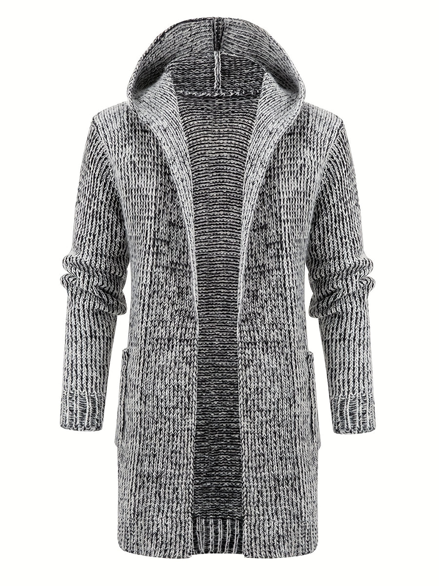 Manteau, à capuche, bourgogne