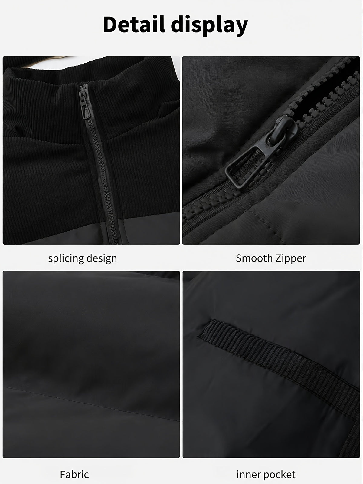 Veste pour homme, coupe-vent, à capuche, kaki