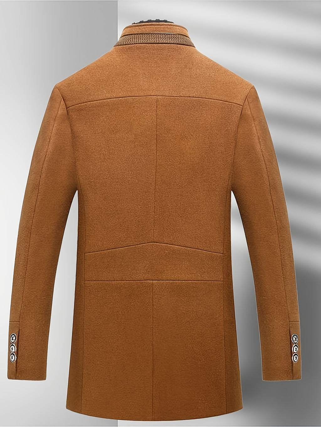 Veste en laine court pour homme, 55,4 % laine, tweed
