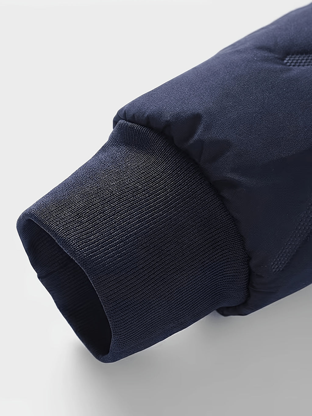 Veste matelassée pour homme, coupe-vent, à capuche, café
