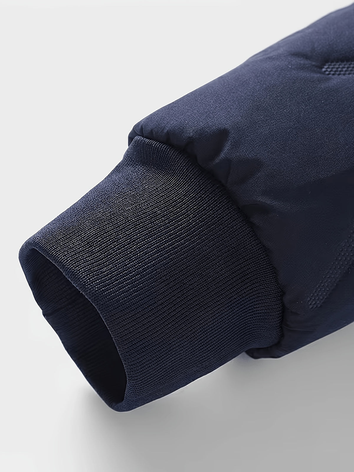 Veste matelassée pour homme, coupe-vent, à capuche, café