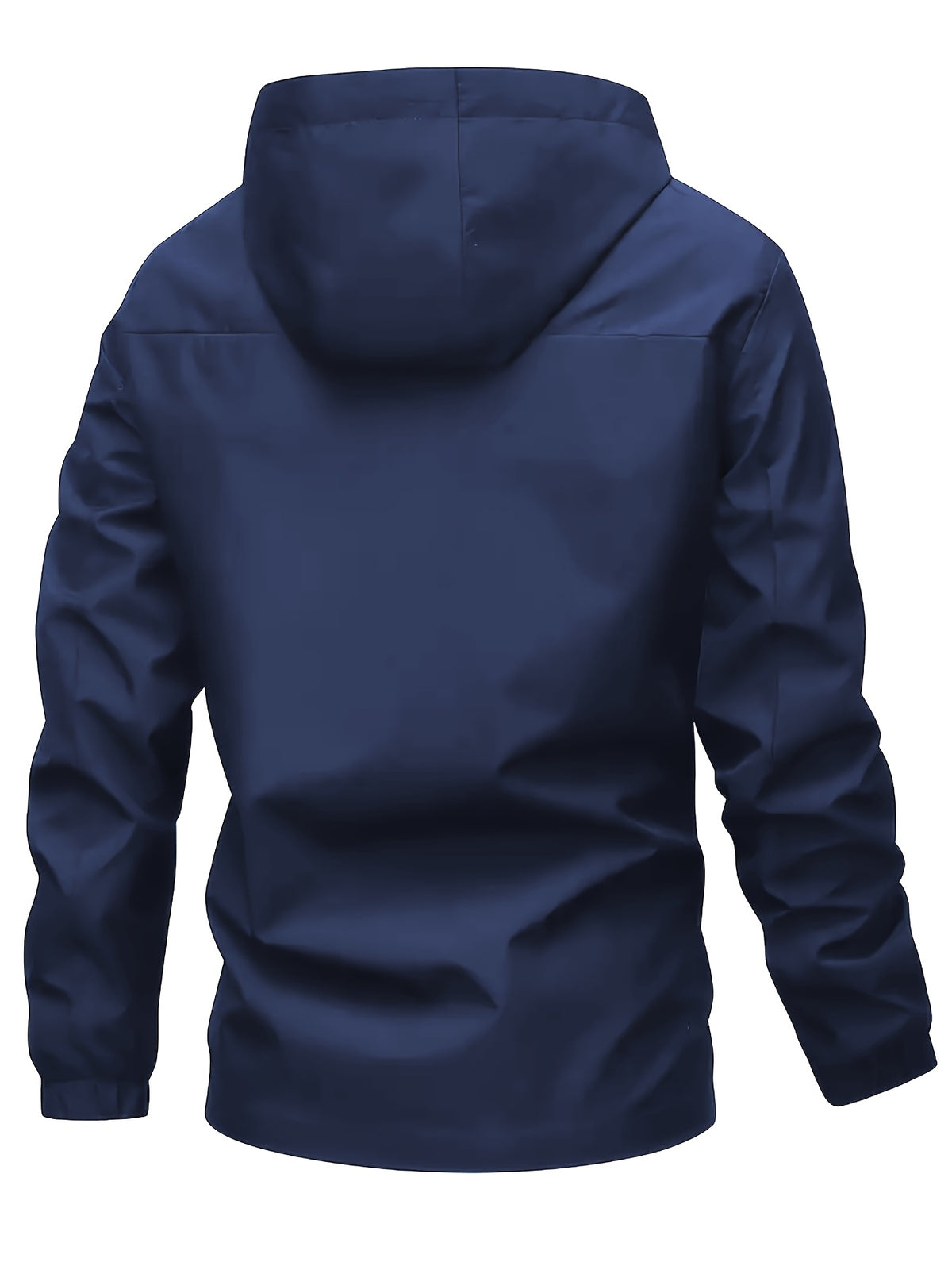 Veste long pour homme, coupe-vent, à capuche, vert clair