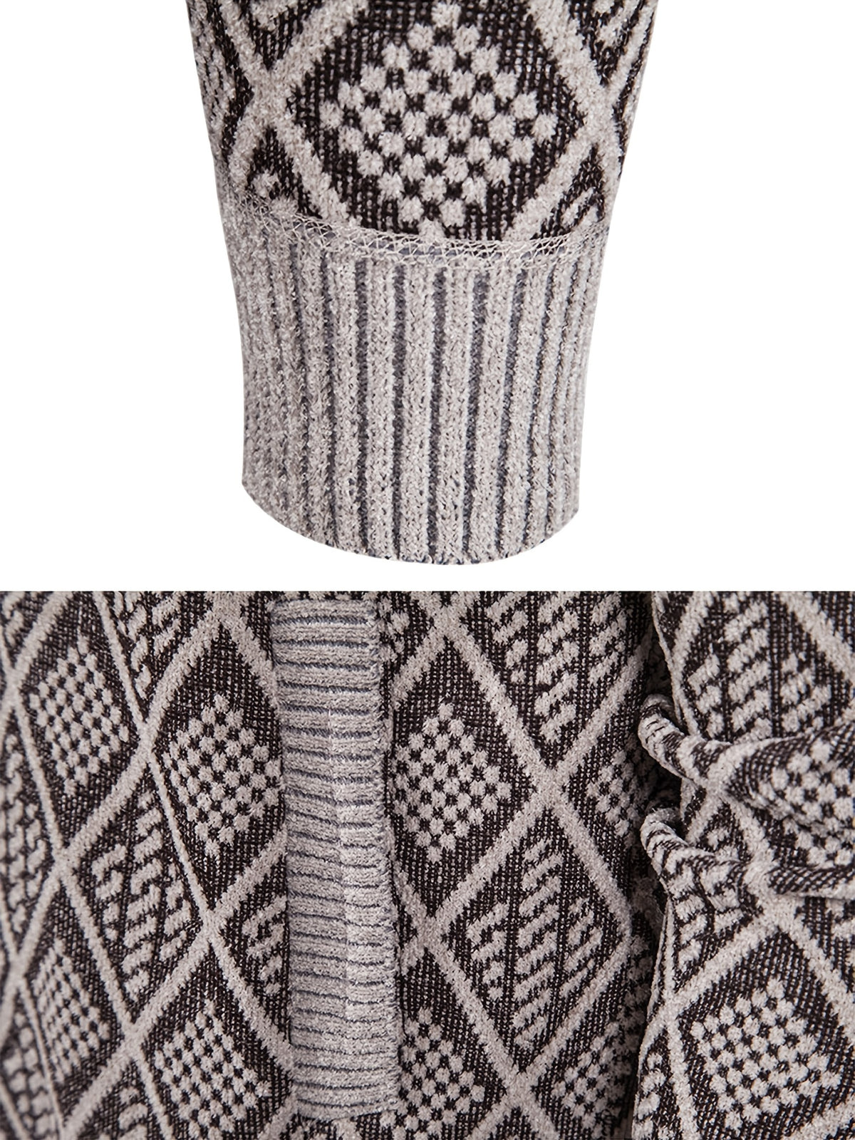 Manteau pour homme, à col montant