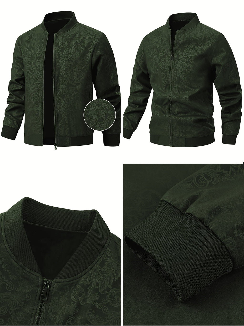 Veste pour homme, vert fougère
