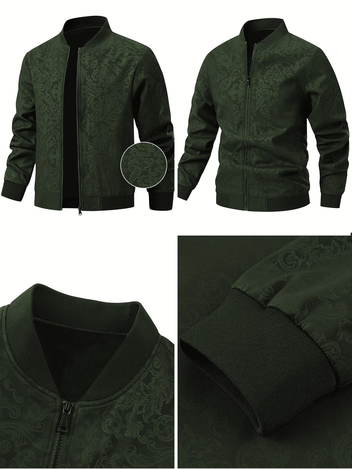 Veste pour homme, vert fougère