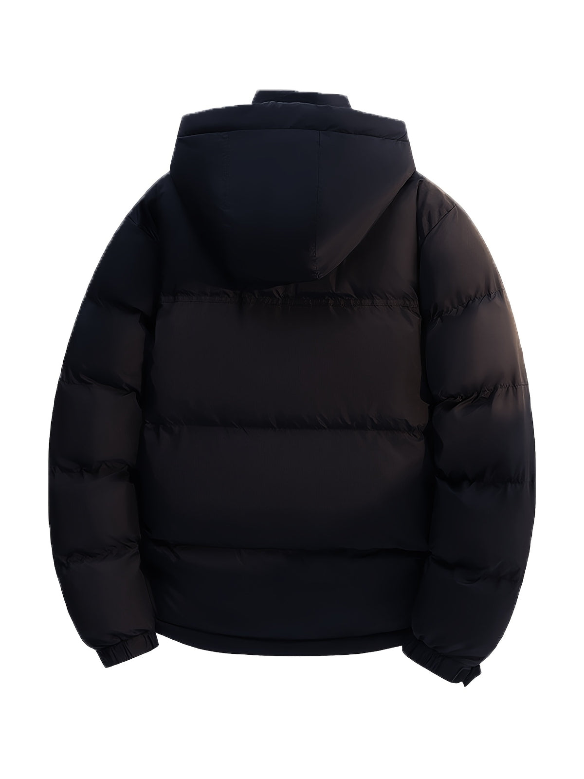 Veste matelassée pour homme, capuche amovible