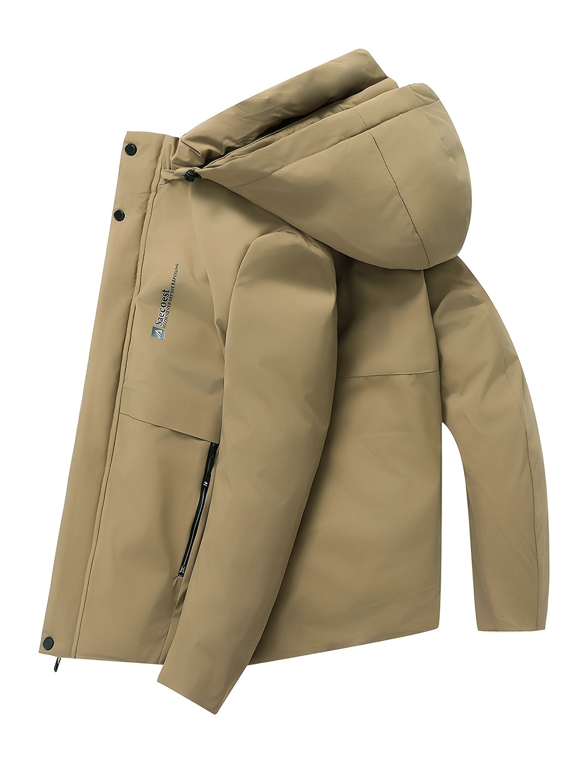 Veste pour homme, coupe-vent, à capuche, modele 5