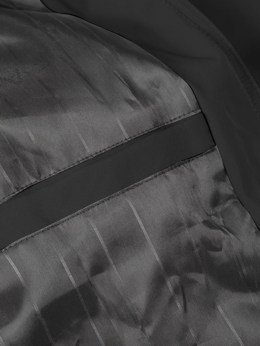 Veste, à revers, gris, photo 25
