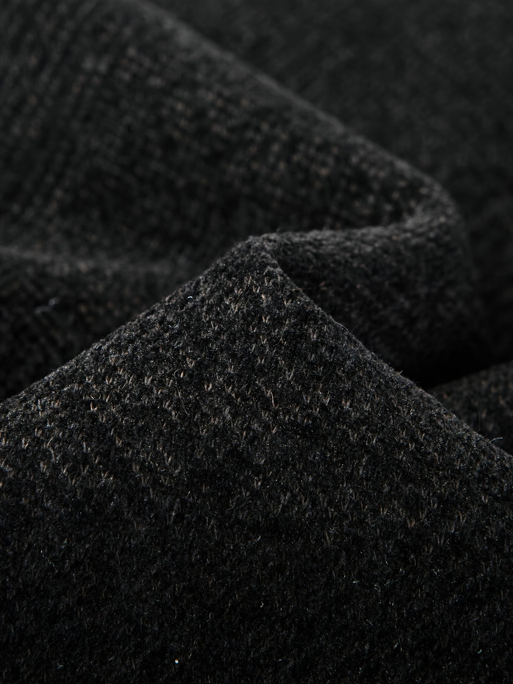Veste long pour homme, tweed, à revers