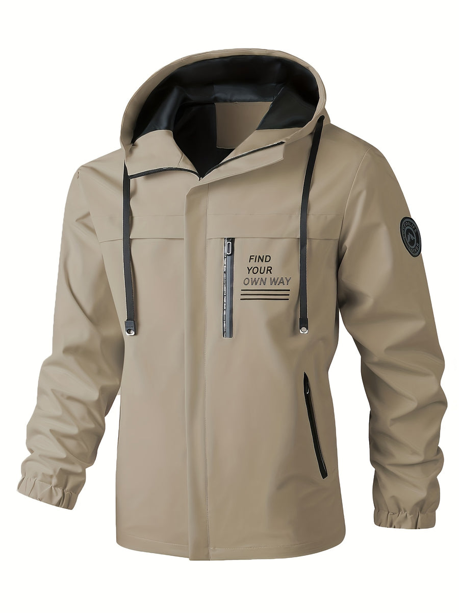 Veste long, coupe-vent, à capuche, vert clair, photo 22