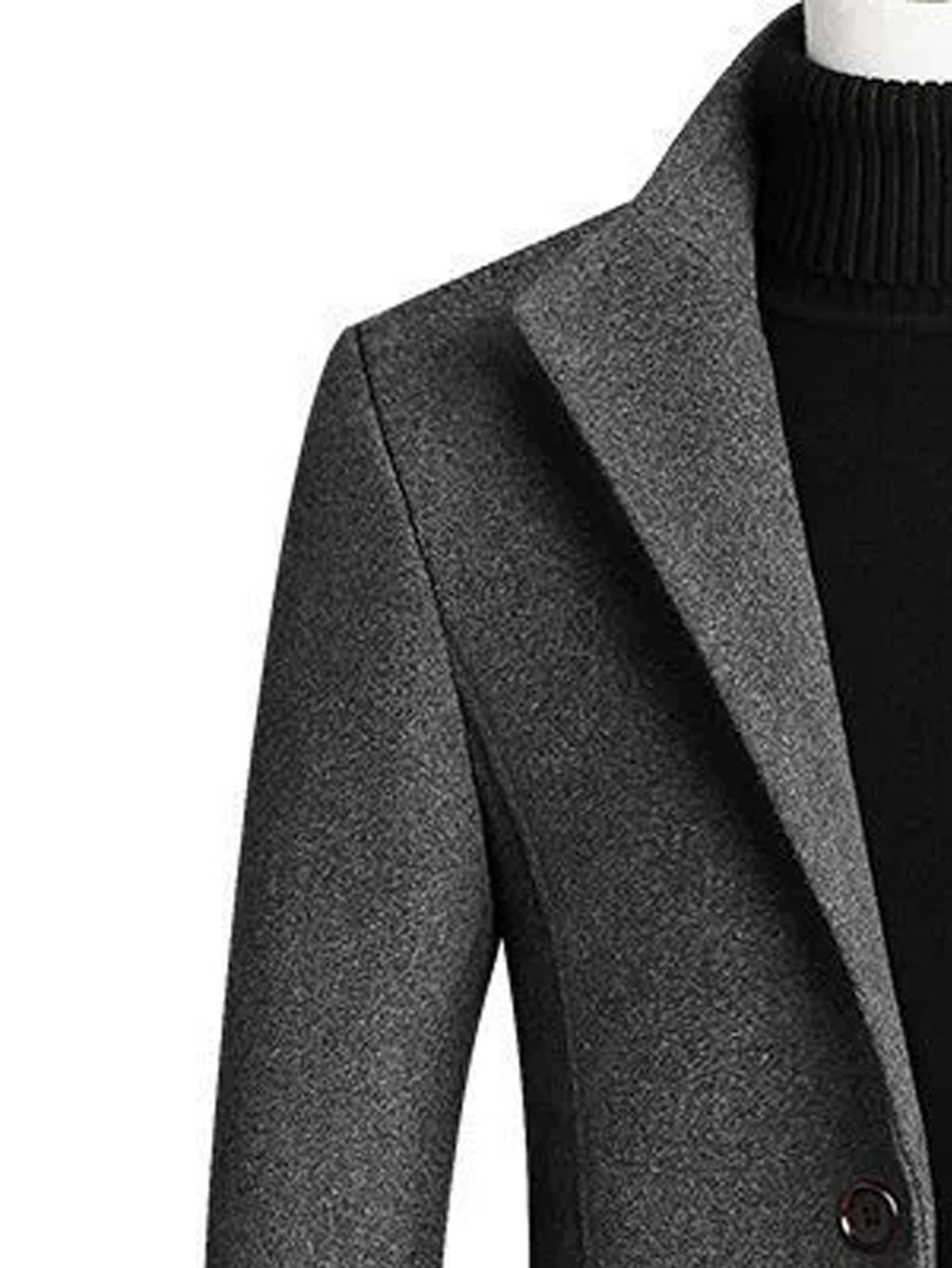 Manteau, 25 % laine, tweed, gris, photo 17