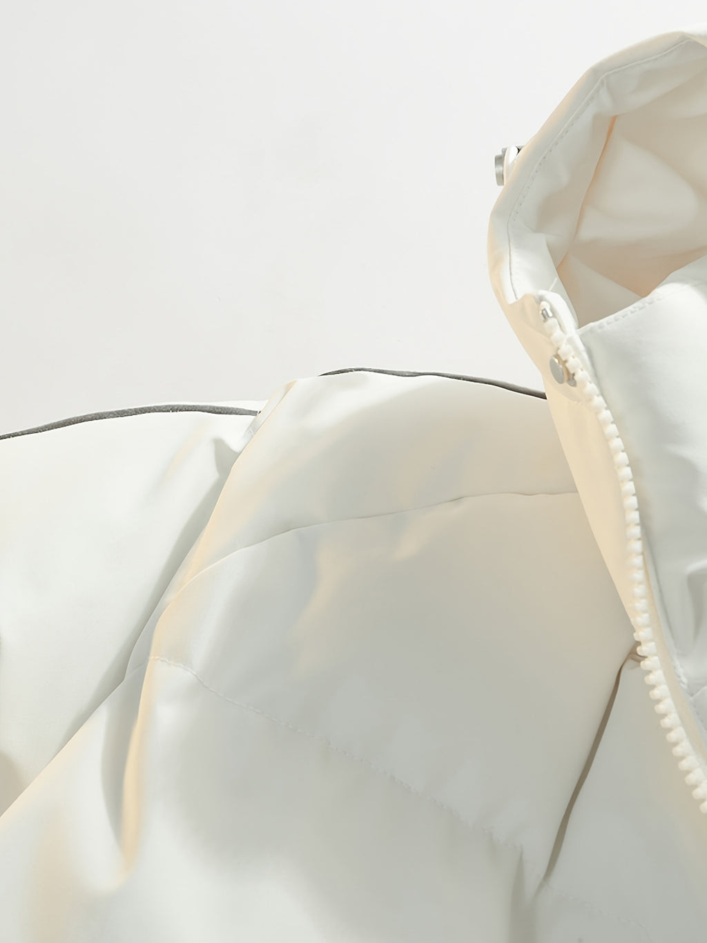 Parka long pour homme, à carreaux, à capuche