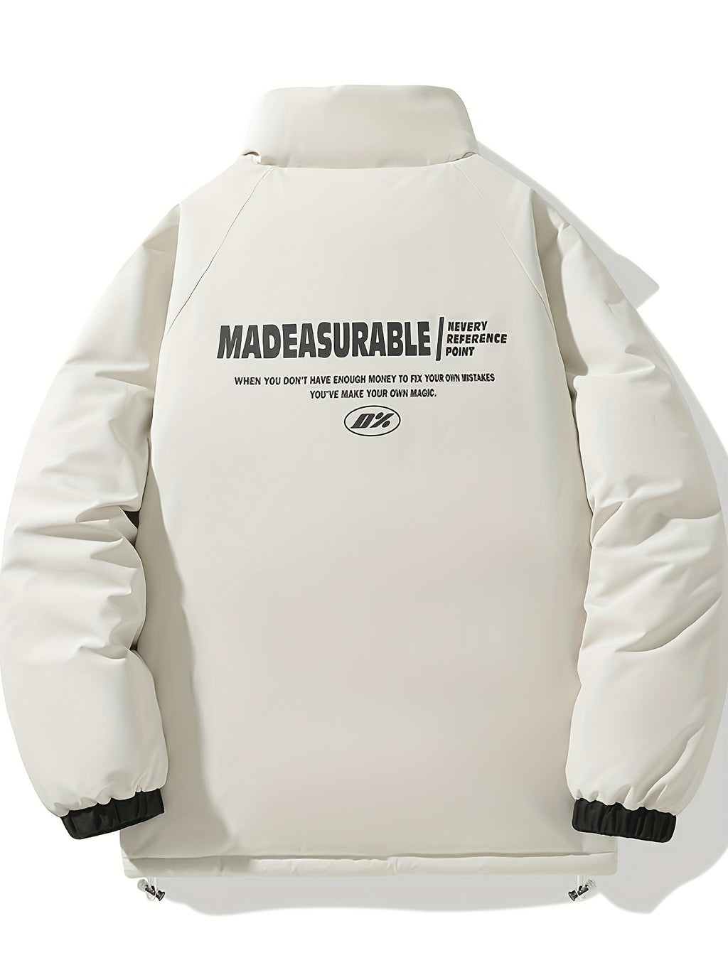 Manteau pour homme, réversible, à col montant