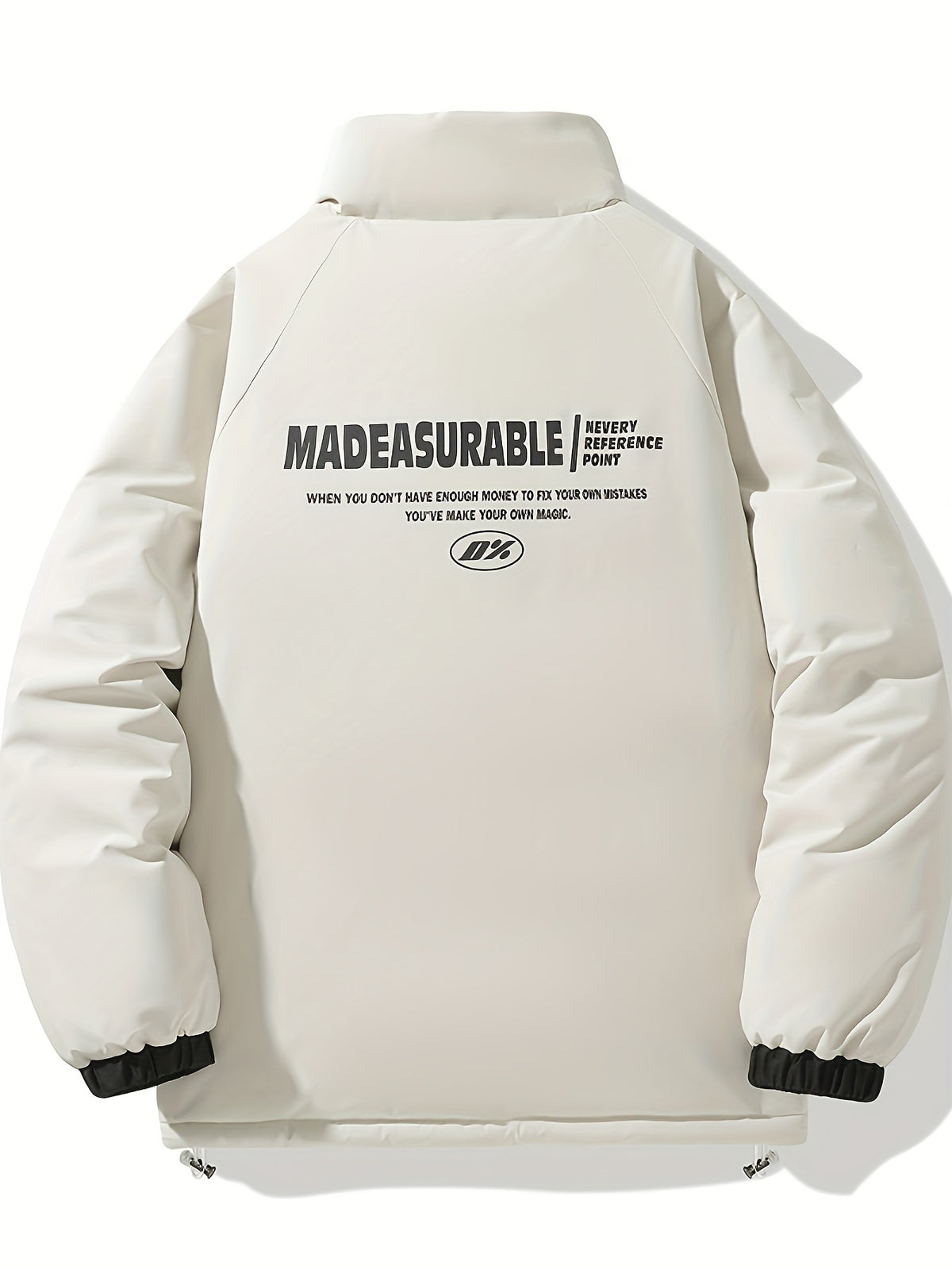 Manteau pour homme, réversible, à col montant