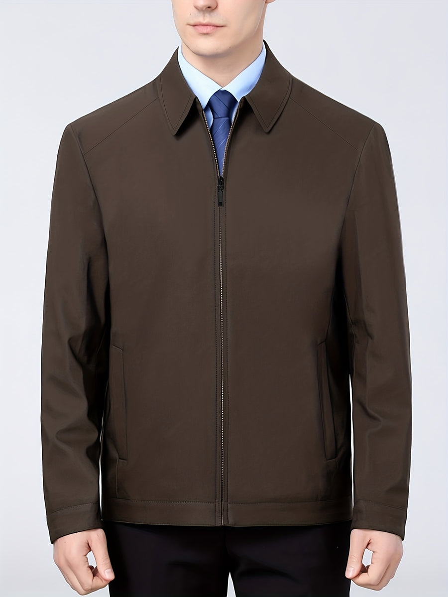 Veste, à revers, gris, photo 8