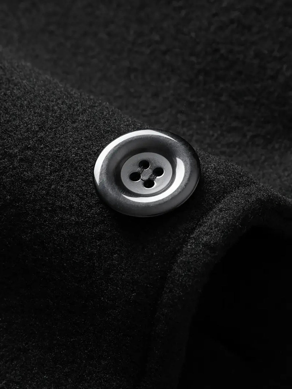 Manteau pour homme, à revers, gris clair
