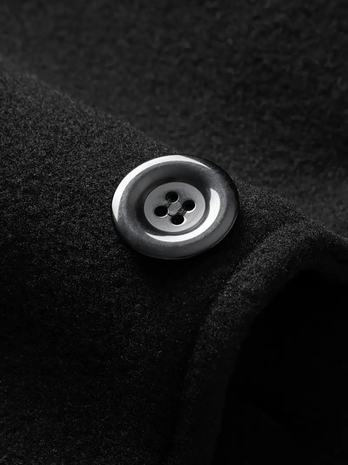 Manteau pour homme, à revers, gris clair