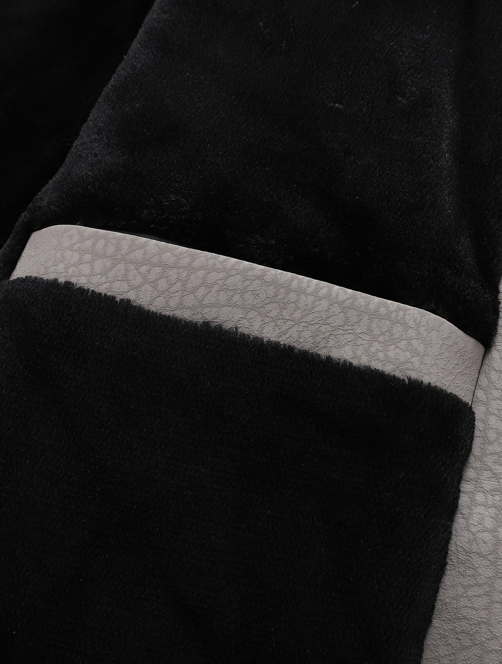Veste en cuir PU, coupe-vent, à revers, photo 20