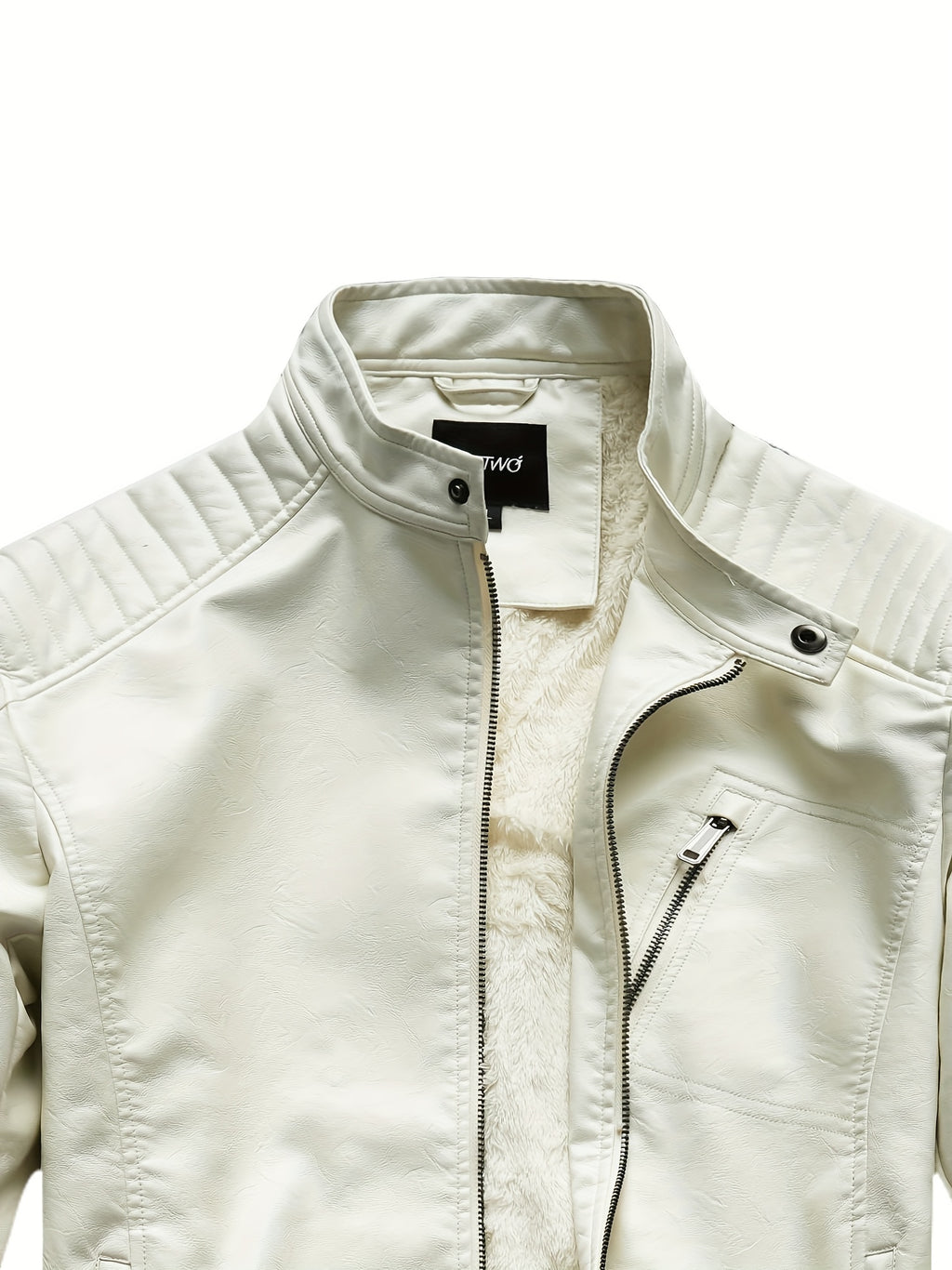 Veste Décontractée, une Pièce de Printemps/Hiver Élégante, avec un Design de Cardigan Zippé, un Col Montant et des Poches Zippées. Convient pour une Tenue Décontractée et les Soirées, Elle est Aussi Confortable pour le Cyclisme. Un Cadeau de No, photo 14