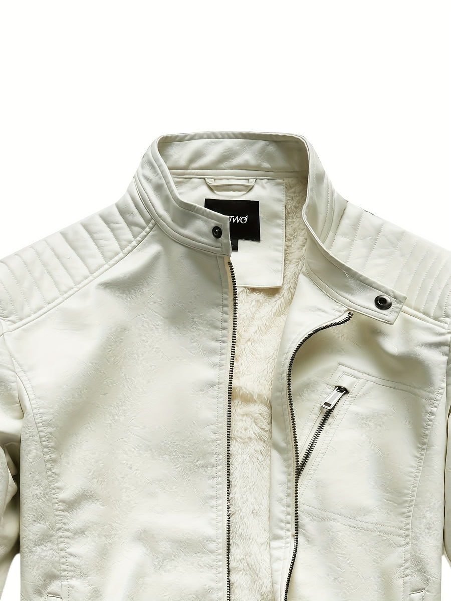 Veste Décontractée, une Pièce de Printemps/Hiver Élégante, avec un Design de Cardigan Zippé, un Col Montant et des Poches Zippées. Convient pour une Tenue Décontractée et les Soirées, Elle est Aussi Confortable pour le Cyclisme. Un Cadeau de No, photo 14
