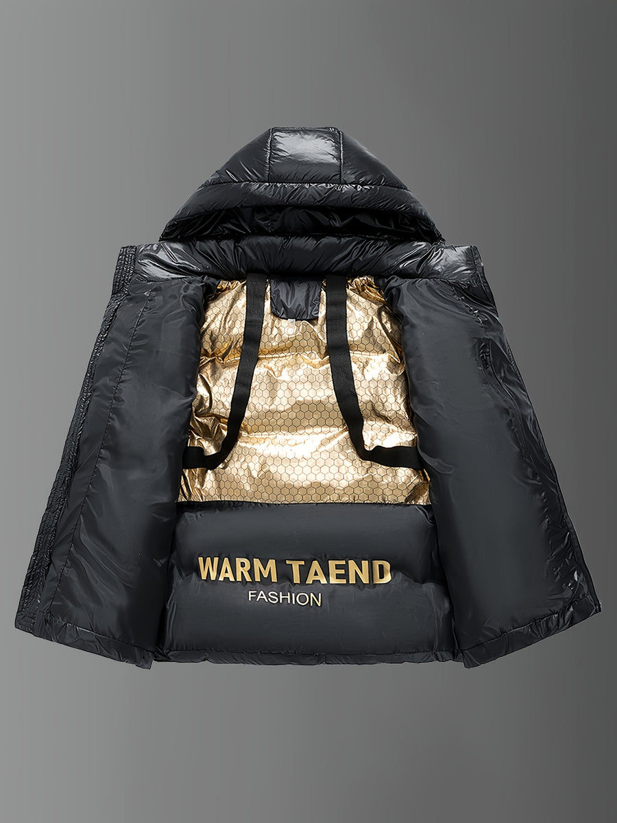 Veste matelassée, à capuche, modele 3, détail du vêtement